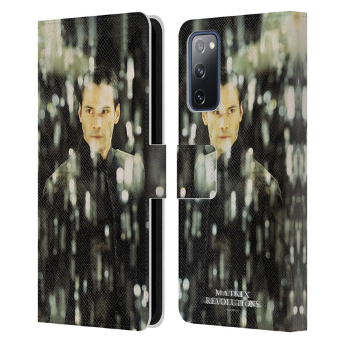 The Matrix Revolutions Key Art Neo 1 Leather Book Wallet Case Cover For Samsung Galaxy S20 FE / 5G