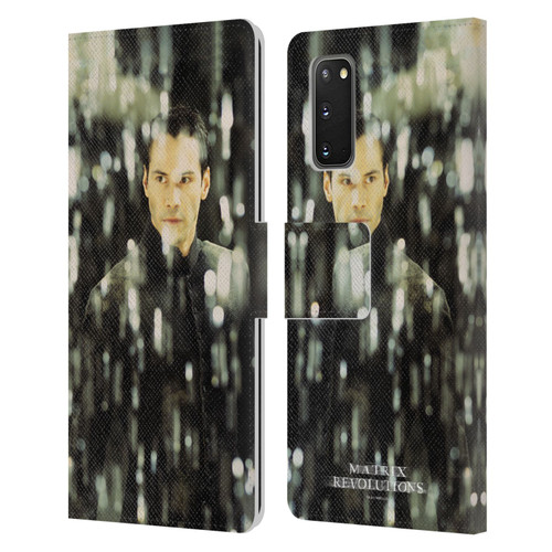 The Matrix Revolutions Key Art Neo 1 Leather Book Wallet Case Cover For Samsung Galaxy S20 / S20 5G