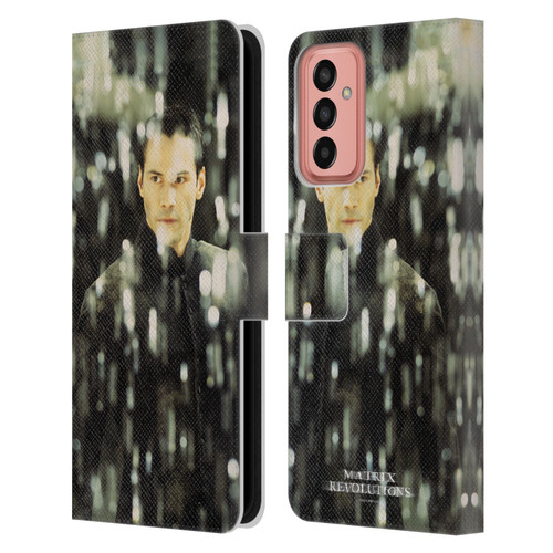 The Matrix Revolutions Key Art Neo 1 Leather Book Wallet Case Cover For Samsung Galaxy M13 (2022)
