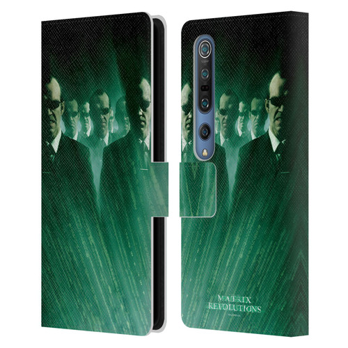 The Matrix Revolutions Key Art Smiths Leather Book Wallet Case Cover For Xiaomi Mi 10 5G / Mi 10 Pro 5G