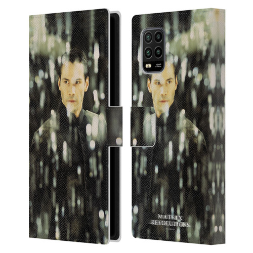 The Matrix Revolutions Key Art Neo 1 Leather Book Wallet Case Cover For Xiaomi Mi 10 Lite 5G