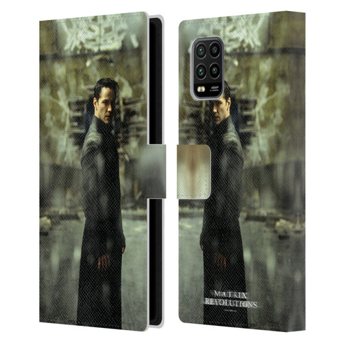 The Matrix Revolutions Key Art Neo 2 Leather Book Wallet Case Cover For Xiaomi Mi 10 Lite 5G