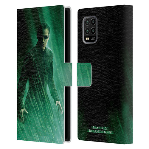 The Matrix Revolutions Key Art Neo 3 Leather Book Wallet Case Cover For Xiaomi Mi 10 Lite 5G