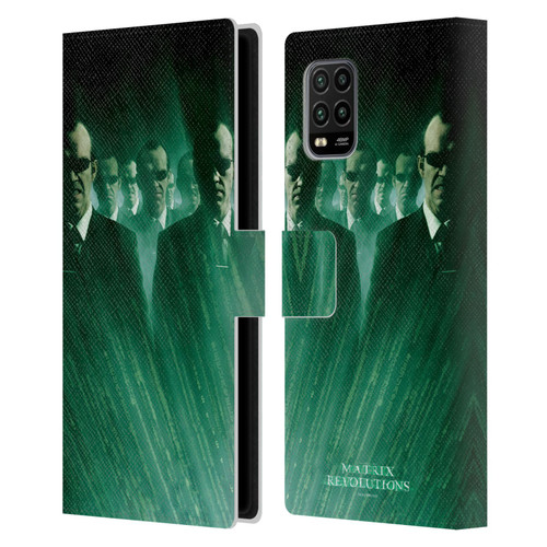 The Matrix Revolutions Key Art Smiths Leather Book Wallet Case Cover For Xiaomi Mi 10 Lite 5G