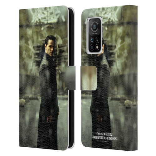 The Matrix Revolutions Key Art Neo 2 Leather Book Wallet Case Cover For Xiaomi Mi 10T 5G