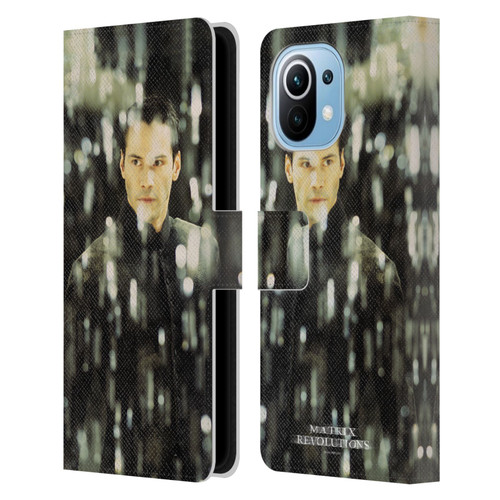 The Matrix Revolutions Key Art Neo 1 Leather Book Wallet Case Cover For Xiaomi Mi 11