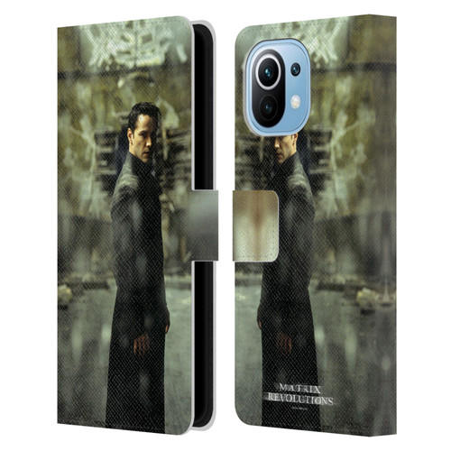 The Matrix Revolutions Key Art Neo 2 Leather Book Wallet Case Cover For Xiaomi Mi 11