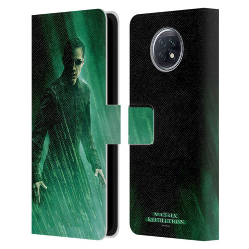 The Matrix Revolutions Key Art Neo 3 Leather Book Wallet Case Cover For Xiaomi Redmi Note 9T 5G