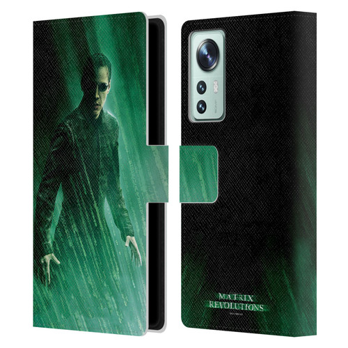 The Matrix Revolutions Key Art Neo 3 Leather Book Wallet Case Cover For Xiaomi 12