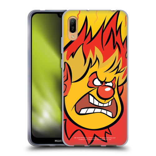 The Year Without A Santa Claus Character Art Heat Miser Soft Gel Case for Huawei Y6 Pro (2019)
