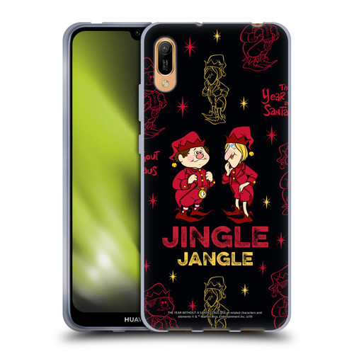 The Year Without A Santa Claus Character Art Jingle & Jangle Soft Gel Case for Huawei Y6 Pro (2019)