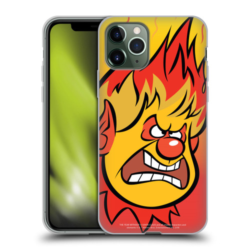 The Year Without A Santa Claus Character Art Heat Miser Soft Gel Case for Apple iPhone 11 Pro
