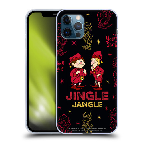 The Year Without A Santa Claus Character Art Jingle & Jangle Soft Gel Case for Apple iPhone 12 / iPhone 12 Pro