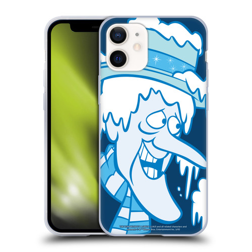 The Year Without A Santa Claus Character Art Snow Miser Soft Gel Case for Apple iPhone 12 Mini