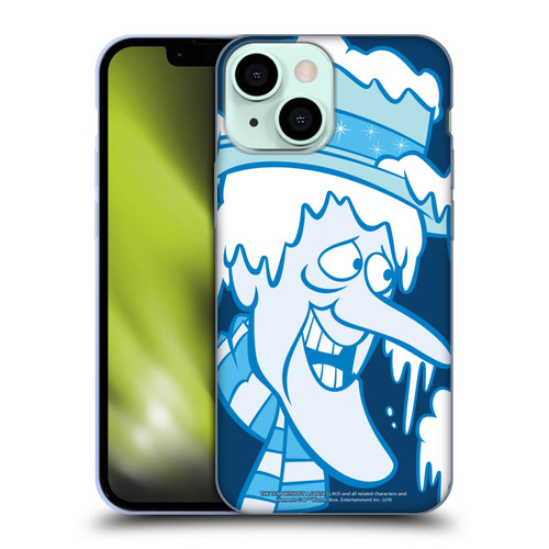 The Year Without A Santa Claus Character Art Snow Miser Soft Gel Case for Apple iPhone 13 Mini