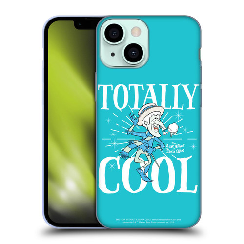 The Year Without A Santa Claus Character Art Totally Cool Soft Gel Case for Apple iPhone 13 Mini
