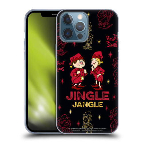The Year Without A Santa Claus Character Art Jingle & Jangle Soft Gel Case for Apple iPhone 13 Pro Max