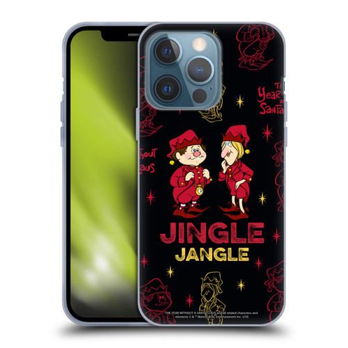The Year Without A Santa Claus Character Art Jingle & Jangle Soft Gel Case for Apple iPhone 13 Pro