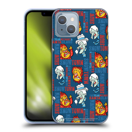The Year Without A Santa Claus Character Art Snowtown Soft Gel Case for Apple iPhone 14