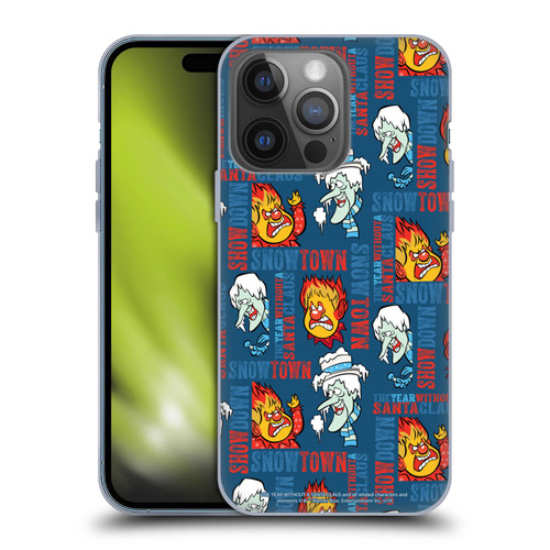 The Year Without A Santa Claus Character Art Snowtown Soft Gel Case for Apple iPhone 14 Pro