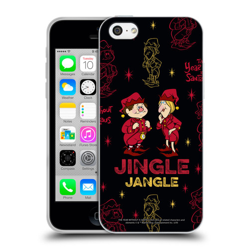 The Year Without A Santa Claus Character Art Jingle & Jangle Soft Gel Case for Apple iPhone 5c
