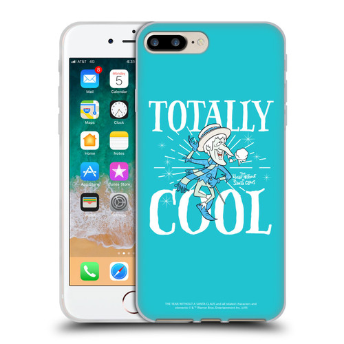 The Year Without A Santa Claus Character Art Totally Cool Soft Gel Case for Apple iPhone 7 Plus / iPhone 8 Plus