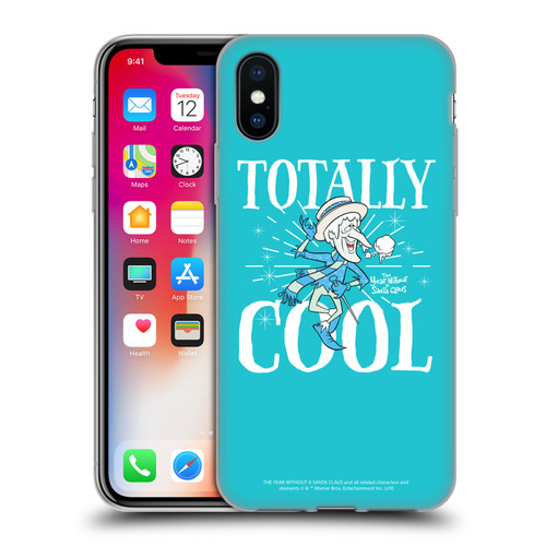 The Year Without A Santa Claus Character Art Totally Cool Soft Gel Case for Apple iPhone X / iPhone XS