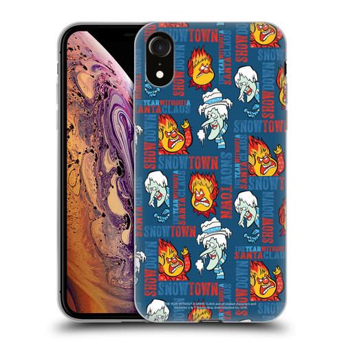 The Year Without A Santa Claus Character Art Snowtown Soft Gel Case for Apple iPhone XR
