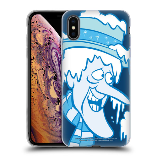 The Year Without A Santa Claus Character Art Snow Miser Soft Gel Case for Apple iPhone XS Max