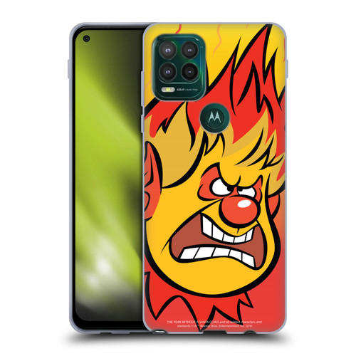 The Year Without A Santa Claus Character Art Heat Miser Soft Gel Case for Motorola Moto G Stylus 5G 2021