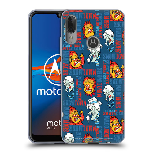 The Year Without A Santa Claus Character Art Snowtown Soft Gel Case for Motorola Moto E6 Plus