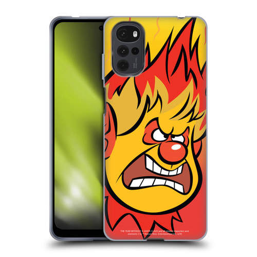 The Year Without A Santa Claus Character Art Heat Miser Soft Gel Case for Motorola Moto G22
