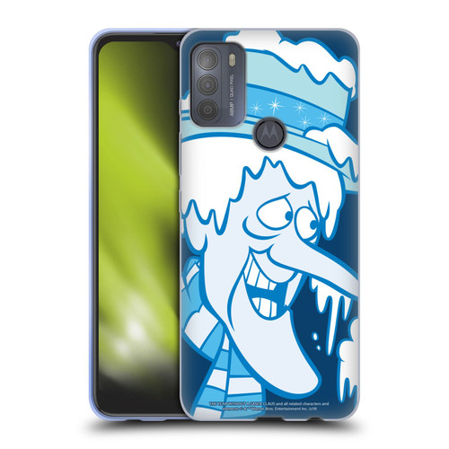 The Year Without A Santa Claus Character Art Snow Miser Soft Gel Case for Motorola Moto G50