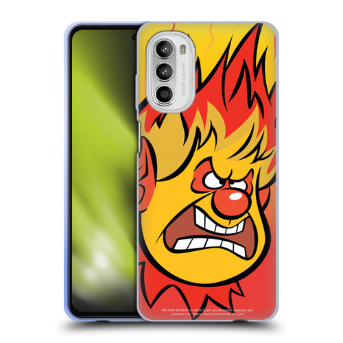 The Year Without A Santa Claus Character Art Heat Miser Soft Gel Case for Motorola Moto G52