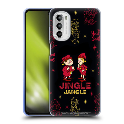 The Year Without A Santa Claus Character Art Jingle & Jangle Soft Gel Case for Motorola Moto G52