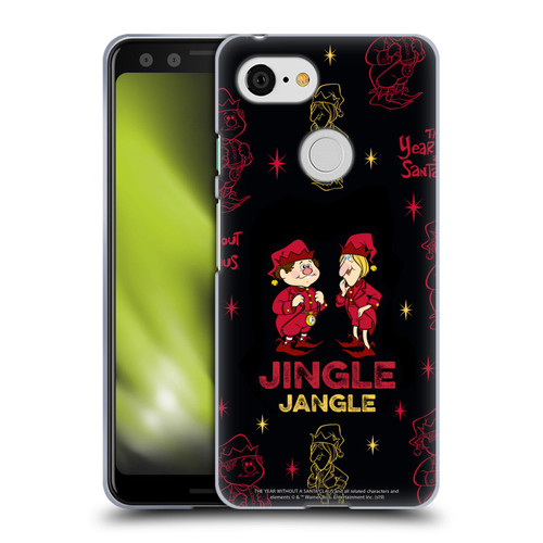 The Year Without A Santa Claus Character Art Jingle & Jangle Soft Gel Case for Google Pixel 3