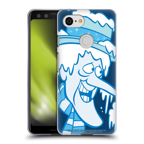 The Year Without A Santa Claus Character Art Snow Miser Soft Gel Case for Google Pixel 3