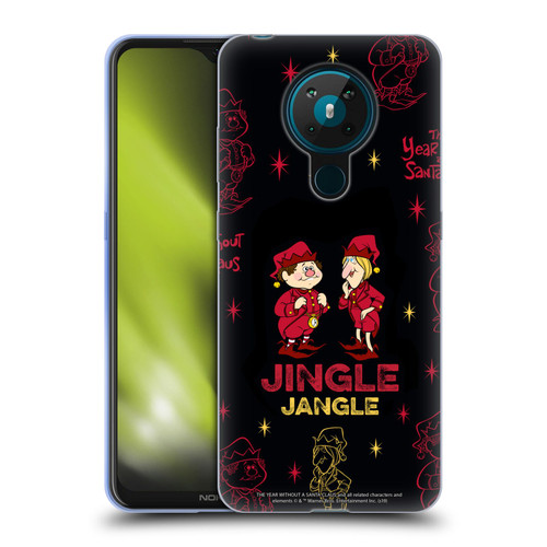 The Year Without A Santa Claus Character Art Jingle & Jangle Soft Gel Case for Nokia 5.3