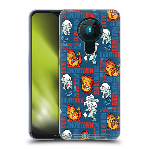 The Year Without A Santa Claus Character Art Snowtown Soft Gel Case for Nokia 5.3