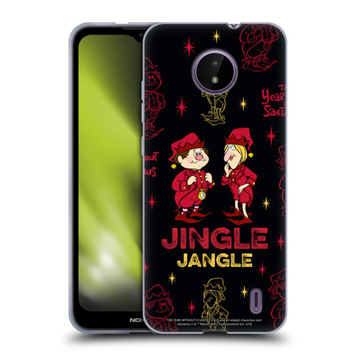 The Year Without A Santa Claus Character Art Jingle & Jangle Soft Gel Case for Nokia C10 / C20