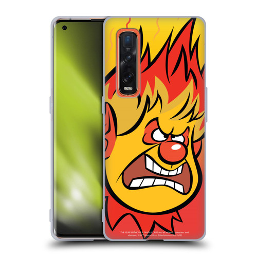 The Year Without A Santa Claus Character Art Heat Miser Soft Gel Case for OPPO Find X2 Pro 5G