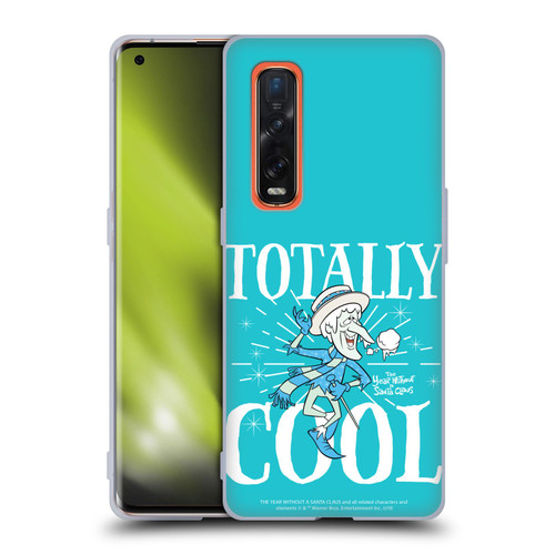 The Year Without A Santa Claus Character Art Totally Cool Soft Gel Case for OPPO Find X2 Pro 5G