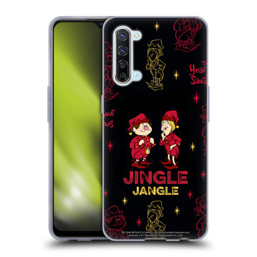 The Year Without A Santa Claus Character Art Jingle & Jangle Soft Gel Case for OPPO Find X2 Lite 5G