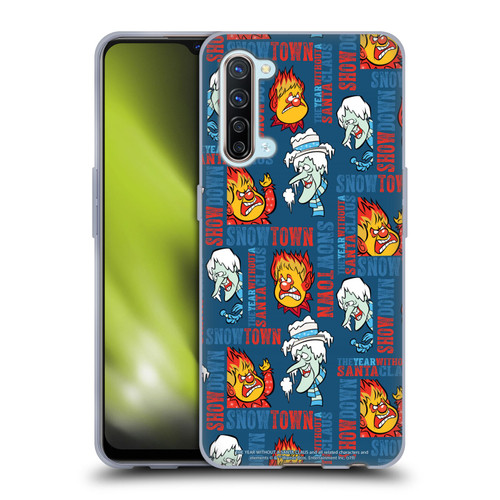 The Year Without A Santa Claus Character Art Snowtown Soft Gel Case for OPPO Find X2 Lite 5G