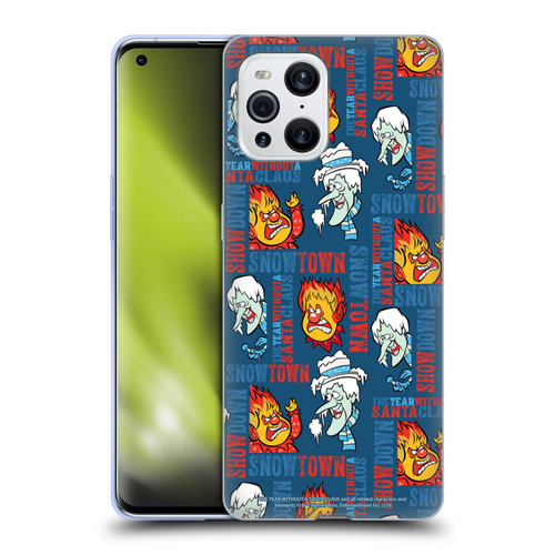 The Year Without A Santa Claus Character Art Snowtown Soft Gel Case for OPPO Find X3 / Pro