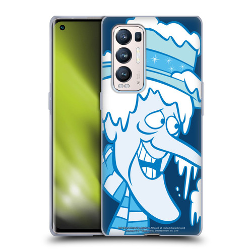 The Year Without A Santa Claus Character Art Snow Miser Soft Gel Case for OPPO Find X3 Neo / Reno5 Pro+ 5G