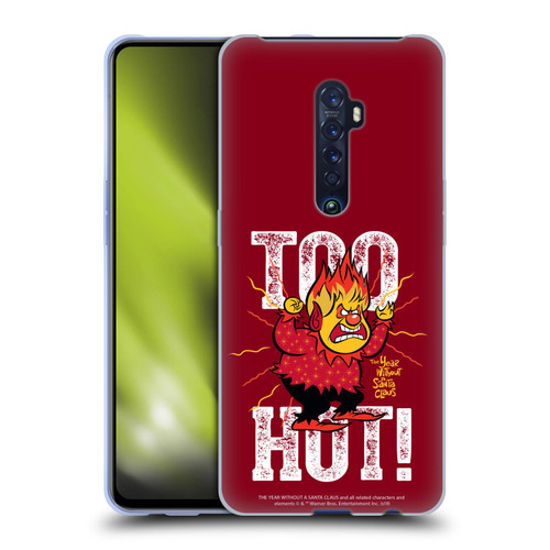 The Year Without A Santa Claus Character Art Too Hot Soft Gel Case for OPPO Reno 2