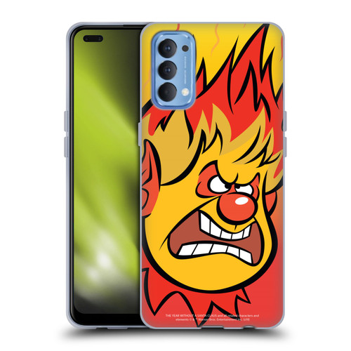 The Year Without A Santa Claus Character Art Heat Miser Soft Gel Case for OPPO Reno 4 5G