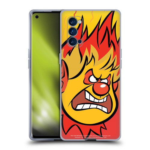 The Year Without A Santa Claus Character Art Heat Miser Soft Gel Case for OPPO Reno 4 Pro 5G