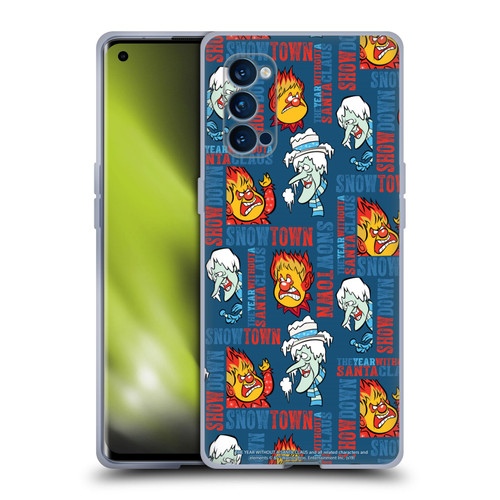 The Year Without A Santa Claus Character Art Snowtown Soft Gel Case for OPPO Reno 4 Pro 5G